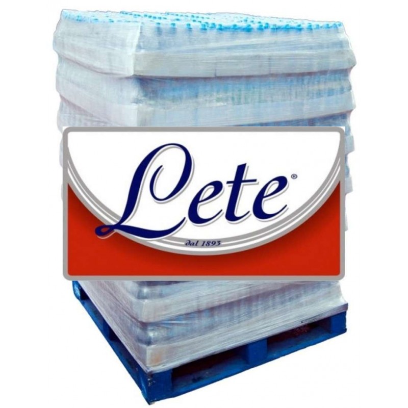 Acqua Lete a bancale intero 1,5 L x 6 bt x 84 cf effervescente naturale in plastica PET