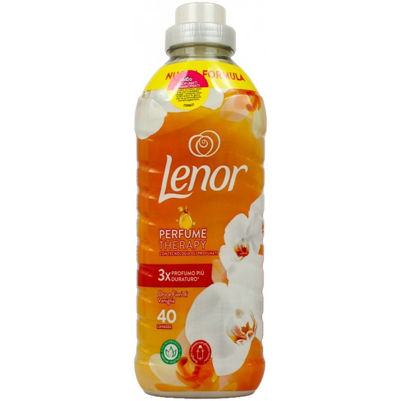 Ammorbidente Lenor 840 ml oro e fiori vaniglia 40 lavaggi