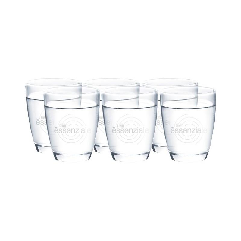 Bicchieri acqua Essenziale tumbler 6 pz