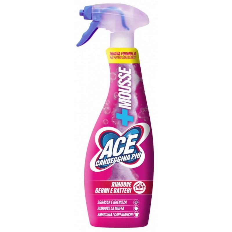 Candeggina ACE Più Spray +MOUSSE 700 ml