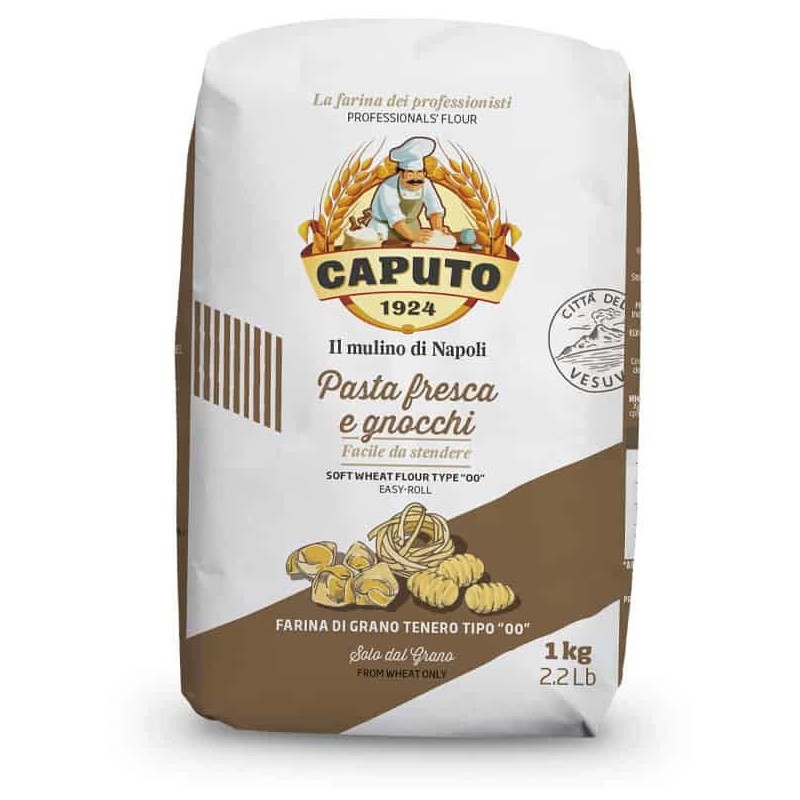 Caputo Farina pasta fresca&gnocchi tipo 00 1 kg facile da stendere