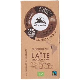 Cioccolata Alce Nero latte...