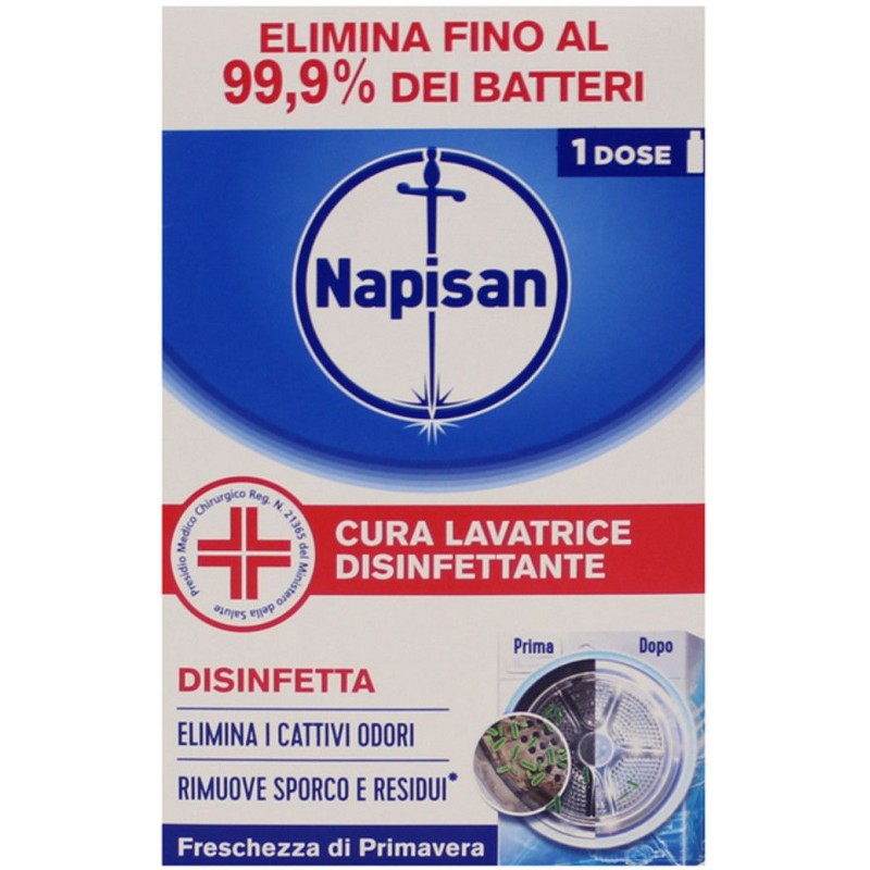 Napisan cura lavatrice Disinfettante 250 ml freschezza di primavera