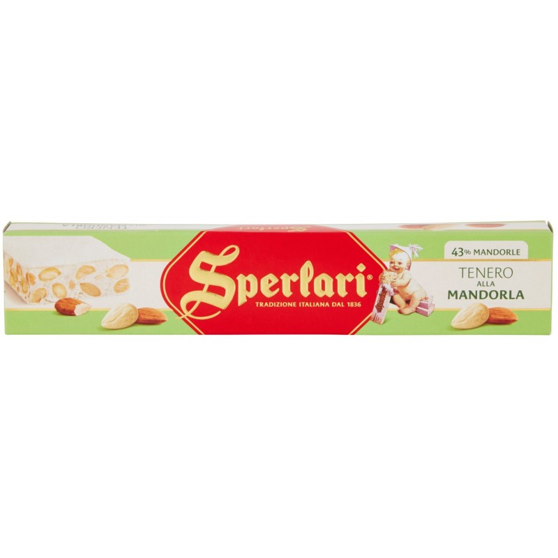 Torrone Sperlari 150 g tenero, alle mandorle