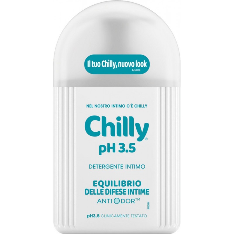 Sapone intimo Chilly pH 3.5 200 ml equilibrio difese intime antiodor