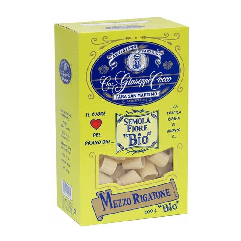 Mezzo Rigatone Semola Fiore BIO Cocco 400 g