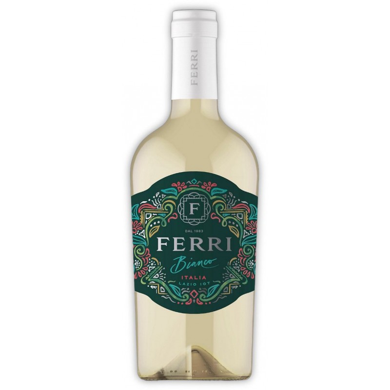 Vino bianco Lazio IGT Ferri 75 cl Bombino e Sauvignon