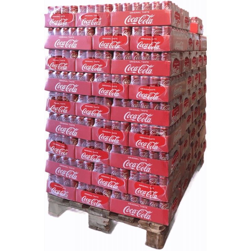 Coca-Cola Original Taste a bancale intero 33 cl x 24 pz x 110 cf lattina