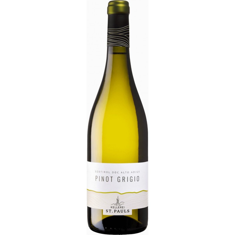Vino bianco Pinot Grigio St. Pauls 75 cl doc Sudtirol Alto Adige