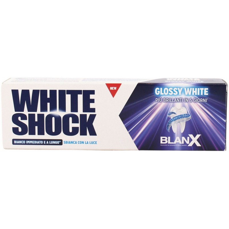 Dentifricio Blanx 75 ml white shock bianco immediato