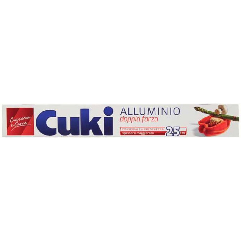 Alluminio Cuki 25+5 m gratis