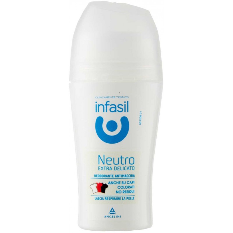 Deodorante Infasil roll-on 50 ml Extra delicato