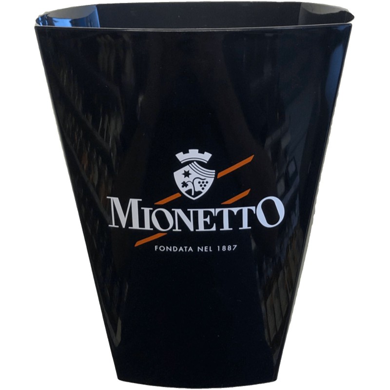 Secchiello ghiaccio Mionetto plastica nero 1 pz