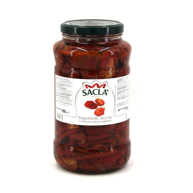 Pomodori secchi in olio Saclà 2850 g vaso vetro