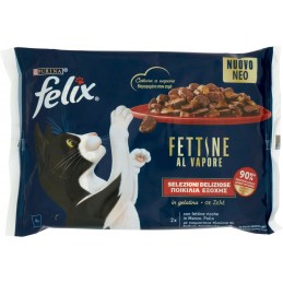 Bustine gatto Felix fettine...
