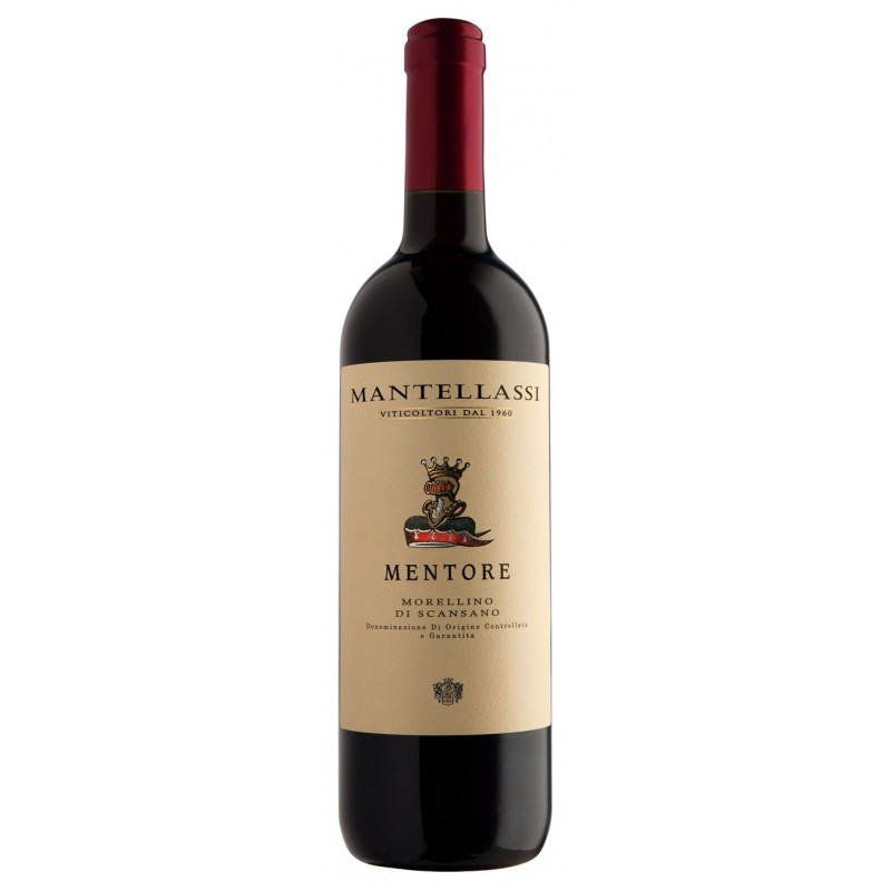 Vino rosso Mantellassi Morellino di Scanzano Mentore 75 cl DOCG Toscana