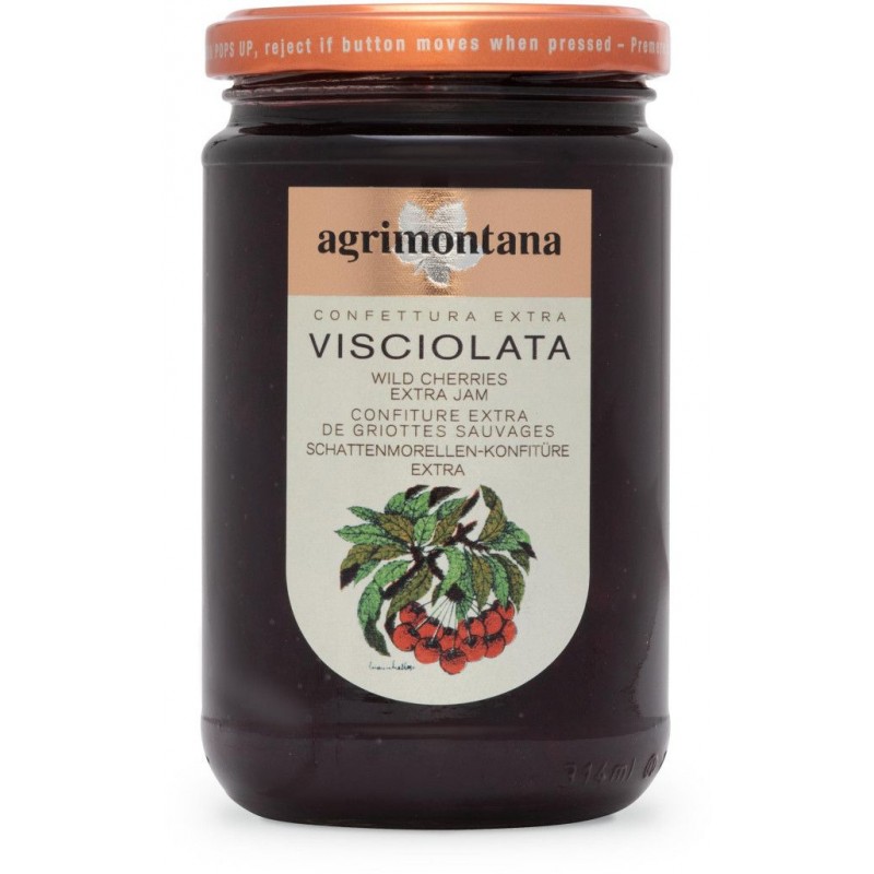 Agrimontana Confettura extra di Visciole - Visciolata 350 g