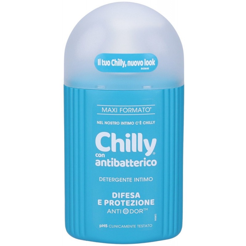 Sapone intimo Chilly con antibatterico 200 ml difesa e protezione antiodor