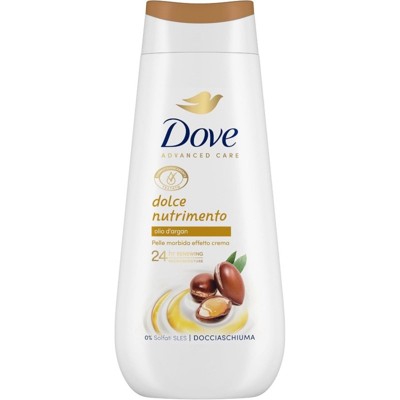 Dove doccia schiuma dolce nutrimento 225 ml idratante