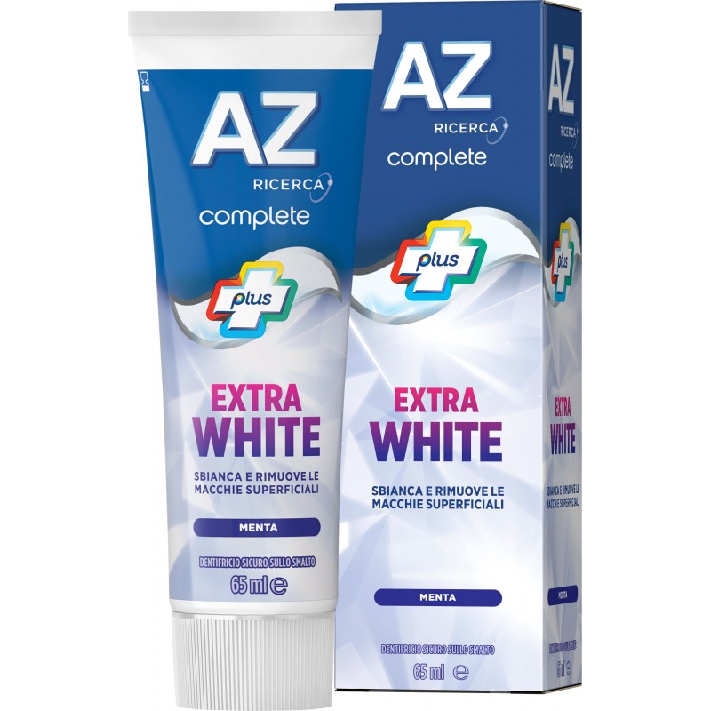 Dentifricio AZ complete extra white 65 ml