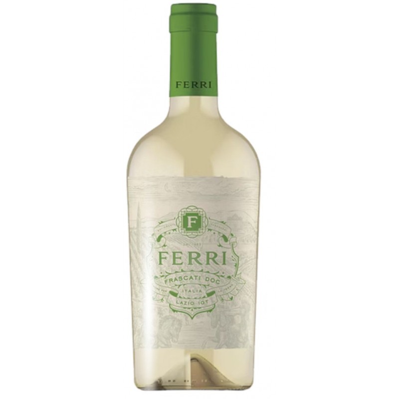 Vino bianco Frascati DOC Ferri 75 cl secco 100% Frascati