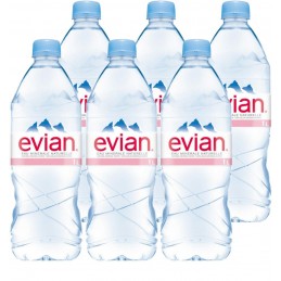 Acqua Evian 1 L x 6 bt...
