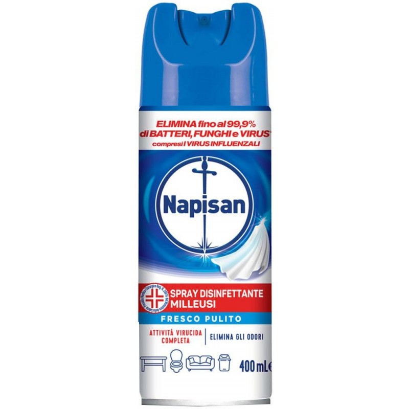 Napisan disinfettante spray milleusi 400 ml fresco pulito