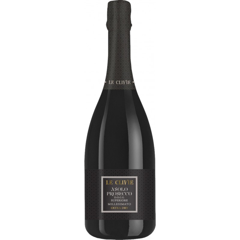 Prosecco Asolo Le Clivie 75 cl millesimato DOCG superiore Extra Dry