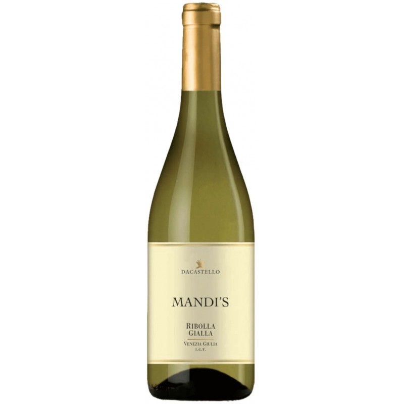 Vino bianco Ribolla Gialla Dacastello Mandi's 75 cl. IGT Venezia Giulia