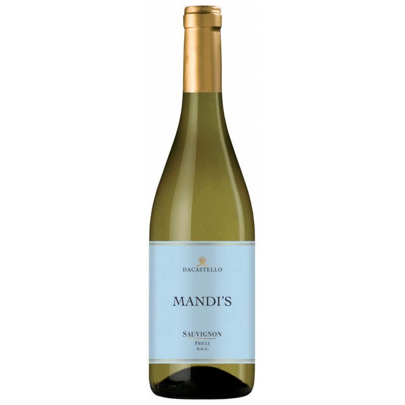 Vino bianco Sauvignon Dacastello Mandi's 75 cl. DOC Friuli