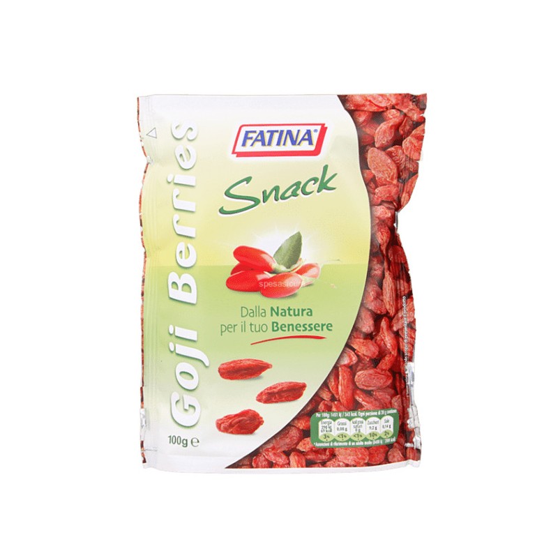 Frutta secca mista Goji Berries Fatina benessere 100 g