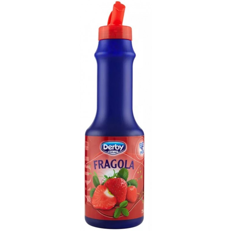 Fragola Derby sciroppo cocktail 75 cl con beccuccio dosatore