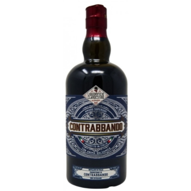 Amaro Contrabbando con anima balsamica 70 cl liquorificio Clandestino