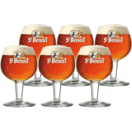 Bicchieri birra St. Benoit...