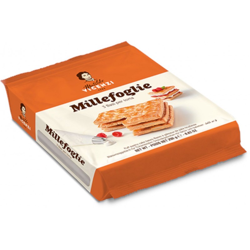 Vicenzi Millefoglie per torta 250 g