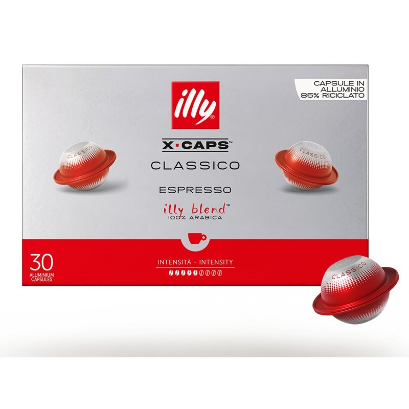 Caffè in capsule per Illy x caps classico 30 caps in alluminio