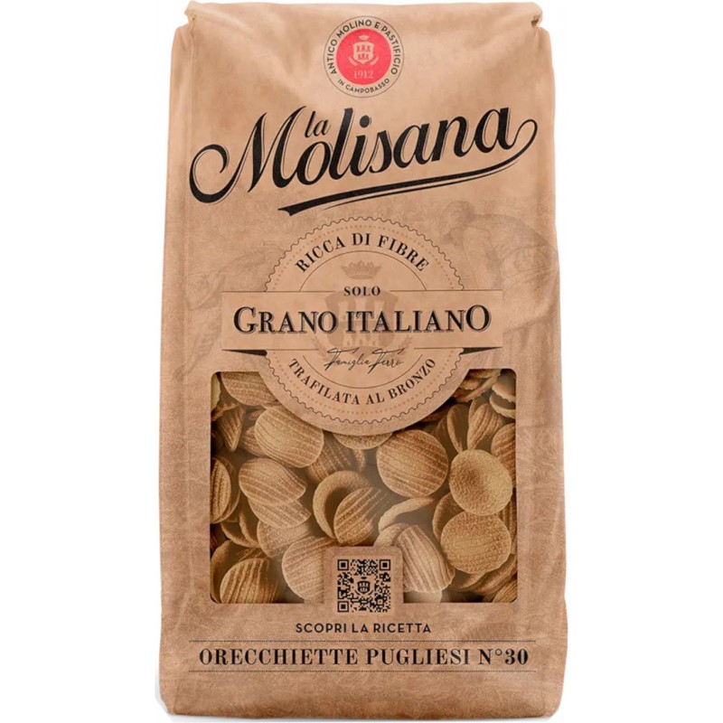 Orecchiette pugliesi integrali La Molisana 500 g n. 30