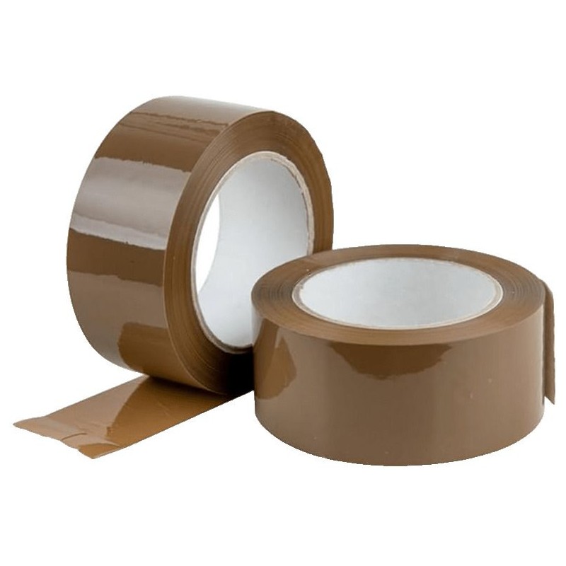 Rotolo Nastro imballaggio avana 50 x 66 mt