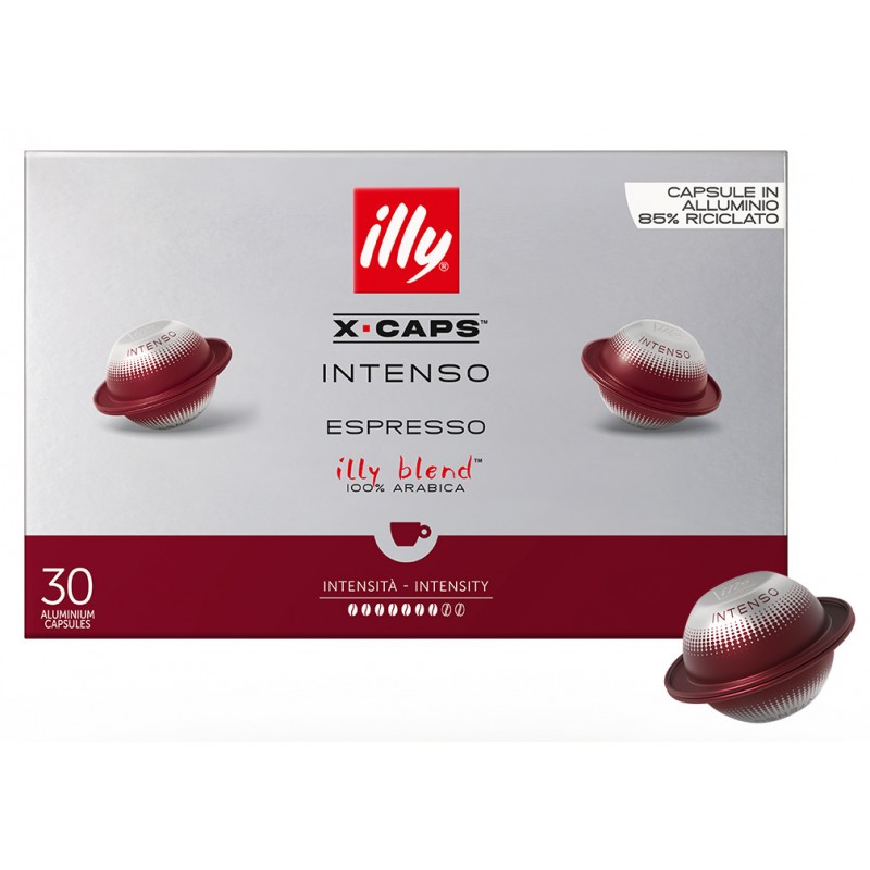 Caffè in capsule per Illy x caps intenso 30 caps in alluminio