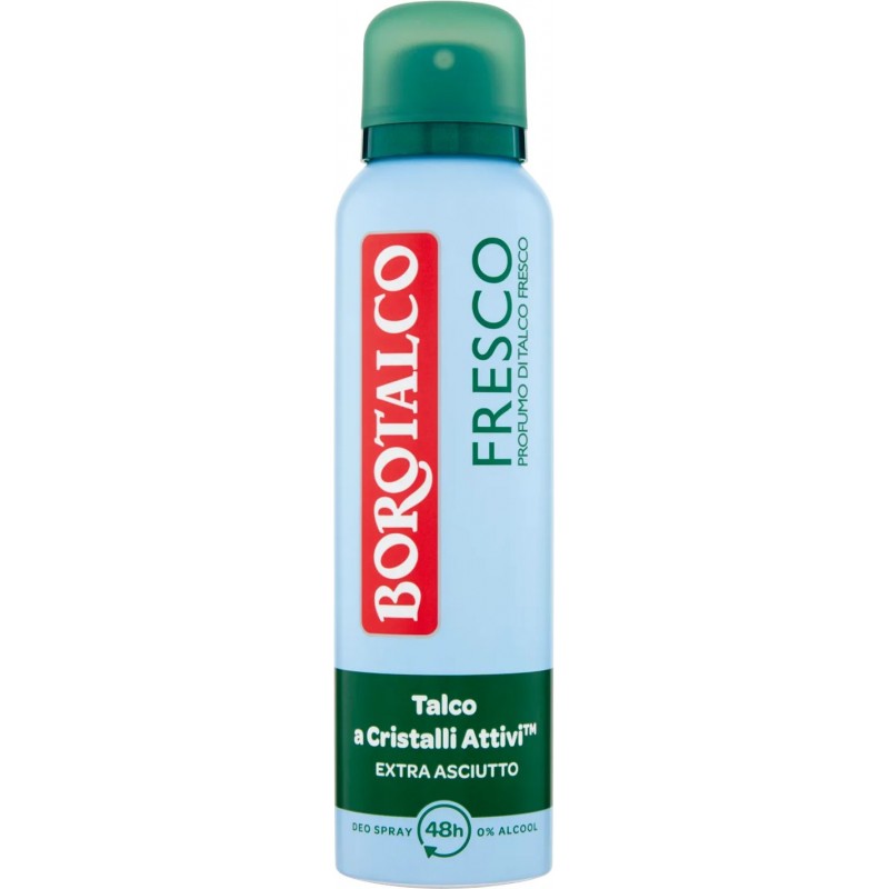 Deodorante Borotalco 150 ml spray fresco profumo