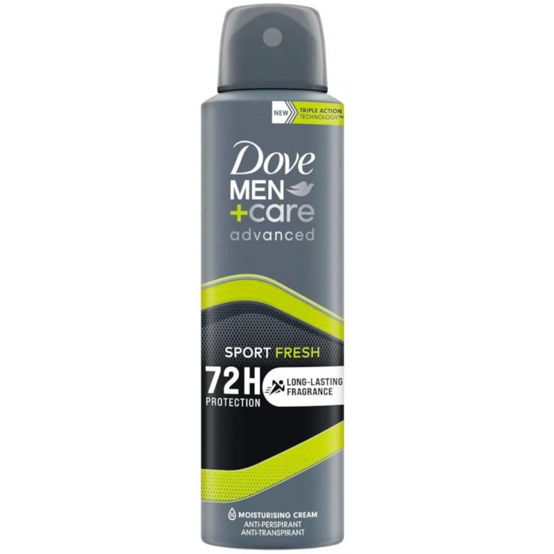 Deodorante Dove 150 ml spray 72 h sport fresh protection Advanced Men Cae