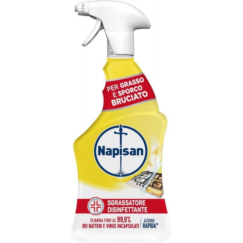 Sgrassatore disinfettante Napisan 740 ml spray